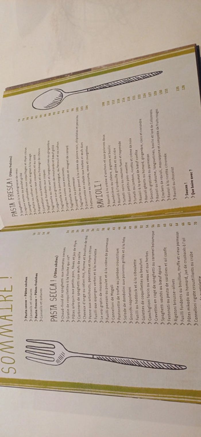 Lot 2 livres de recettes pour faire des pâtes - photo numéro 3