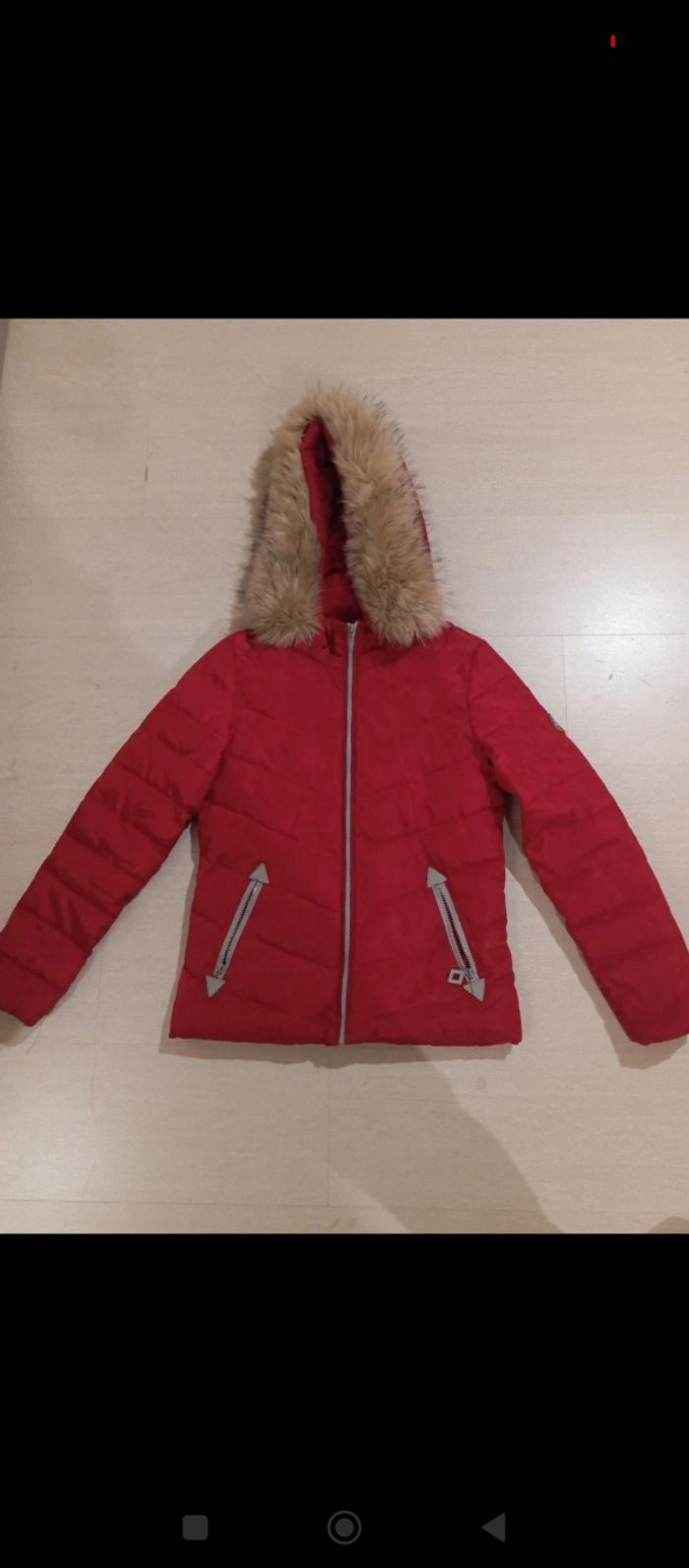 Doudoune rouge