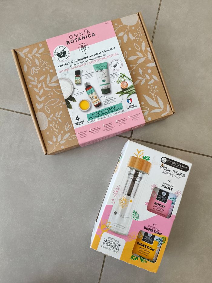 Lot de 2 coffrets bien bien-être et beauté