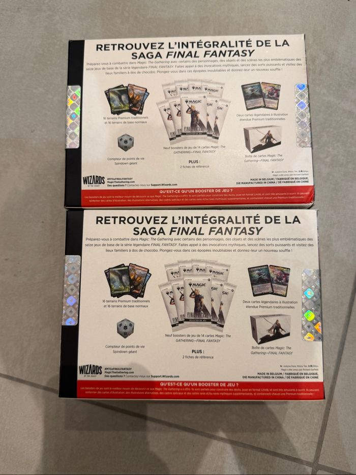 2 bundles Magic the gathering Final fantasy - photo numéro 4