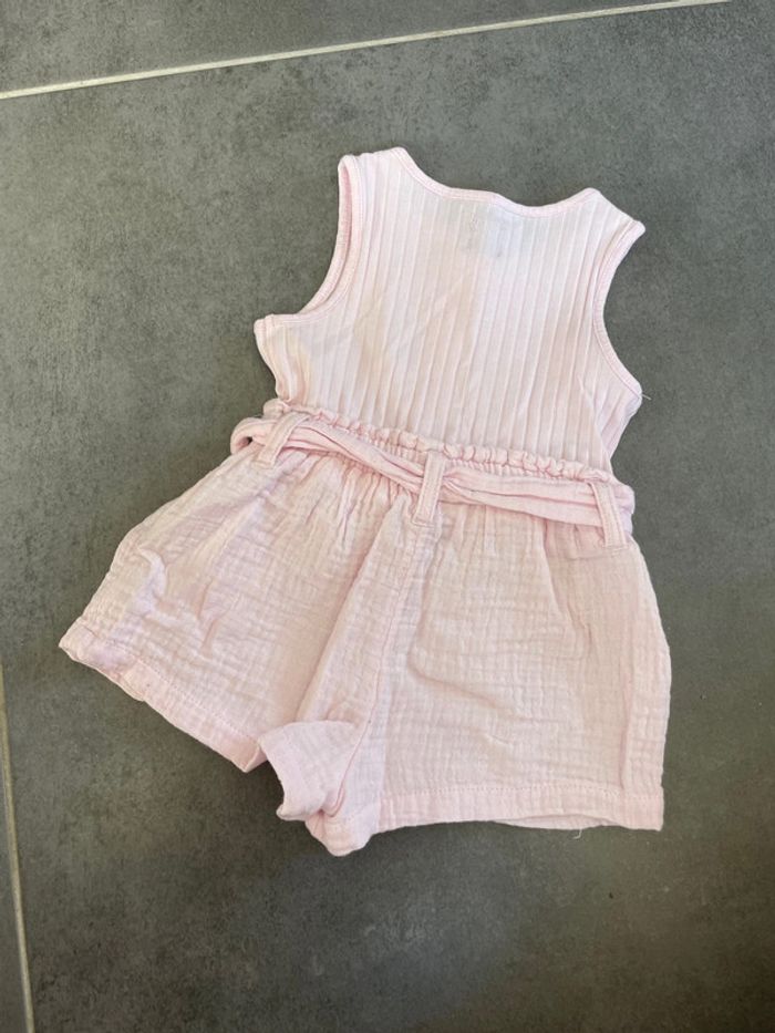 Combi short rose pale - photo numéro 4