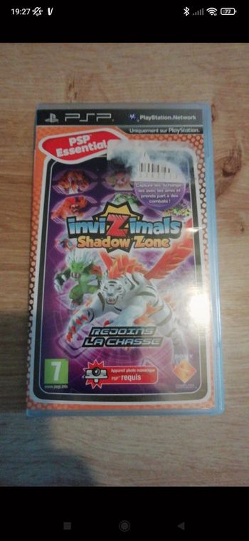 Invizimals shadow zone psp