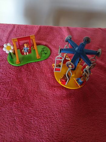 Playmobil manège + balancoire