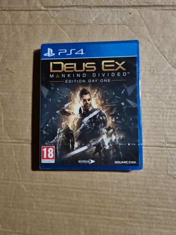 Deus Ex Mankind Divided pour PS4