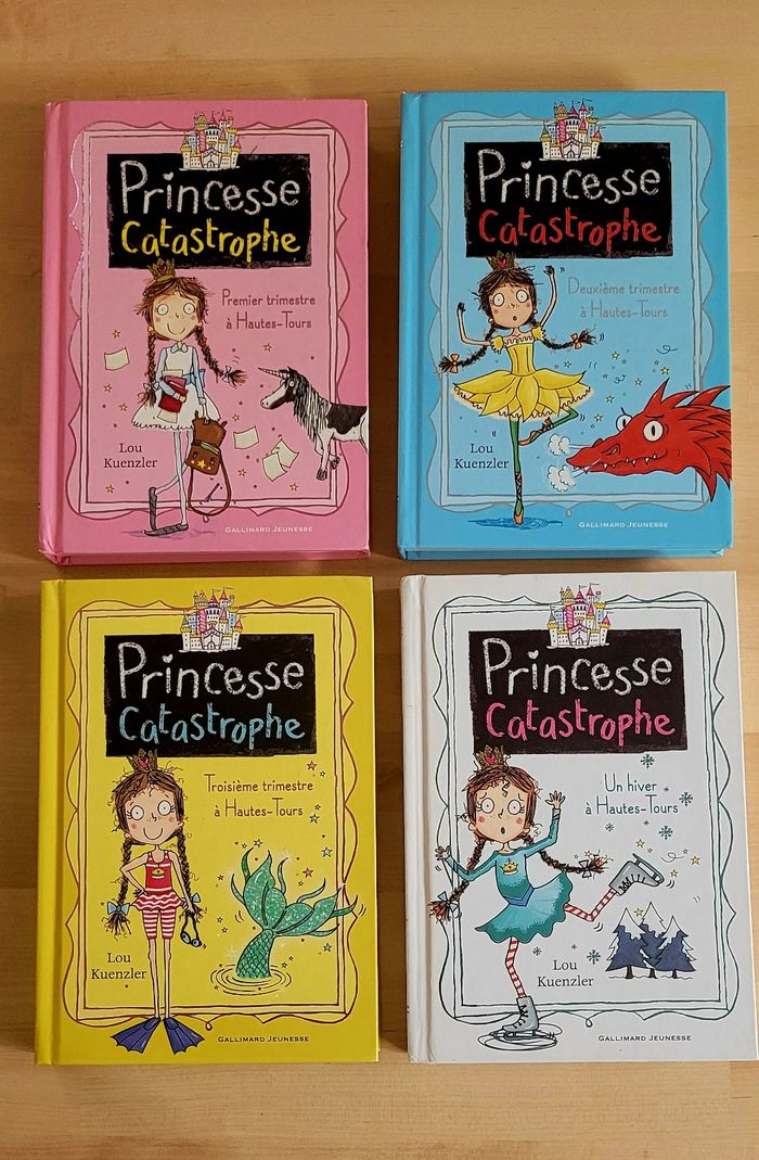 Lot 4 livres "Princesse Catastrophe " - photo numéro 2