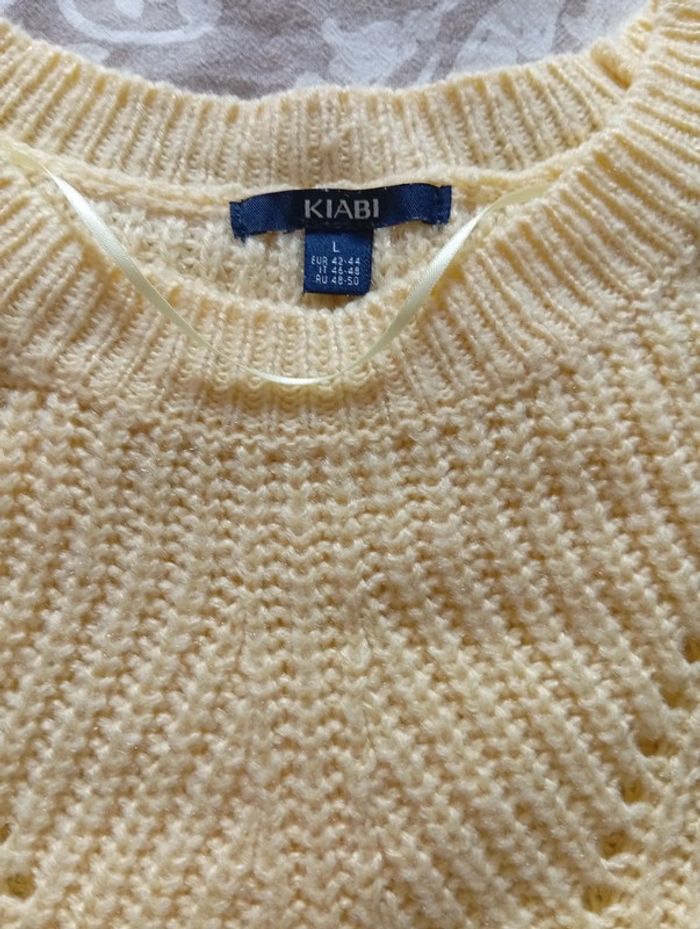Pull maille ajourée - photo numéro 2