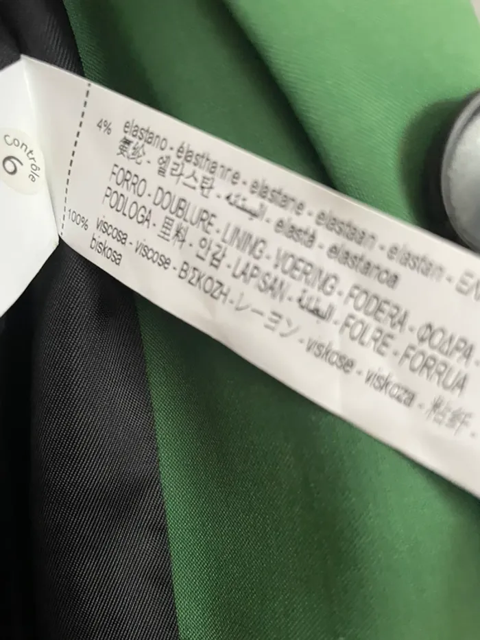 Ensemble tailleur pantalon Zara en laine taille XS - photo numéro 11