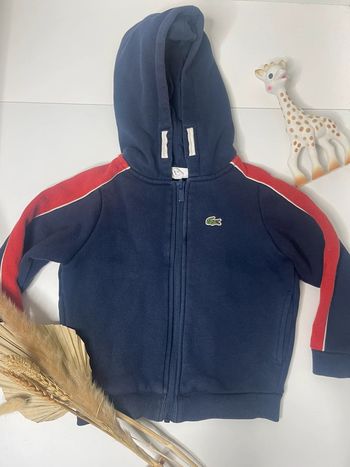 Veste zippé Lacoste