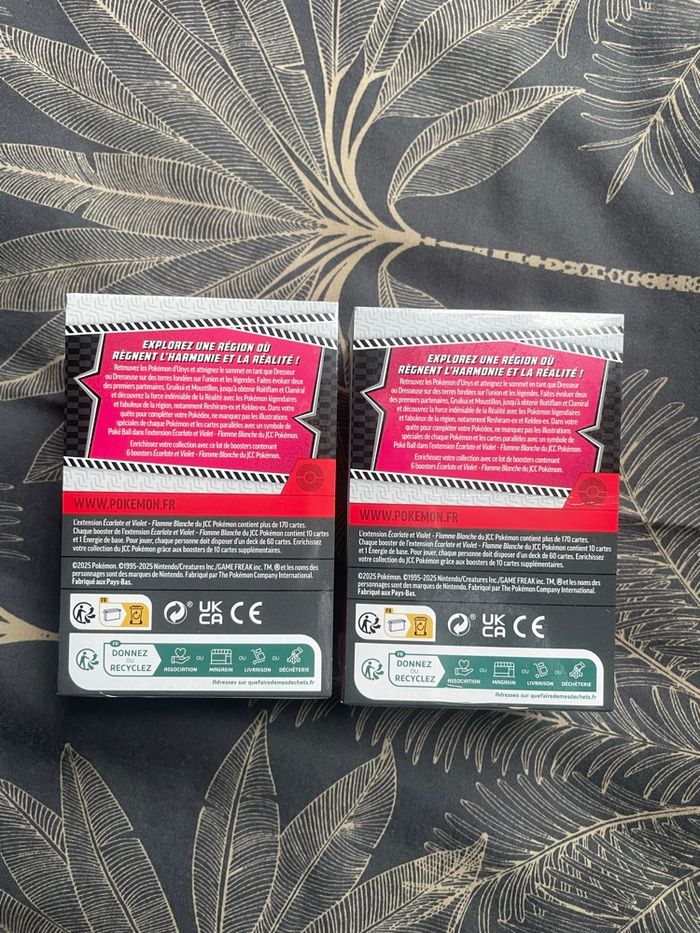 Pokemon - Lot de Bundles Flammes Blanches EV10.5 (FR) - photo numéro 2