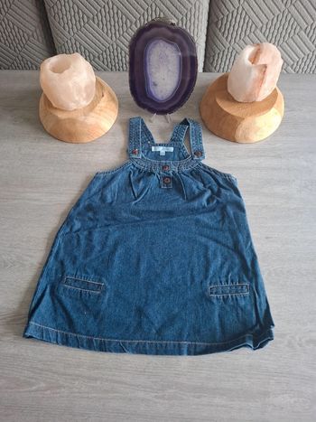Robe en jean bleue 18 mois