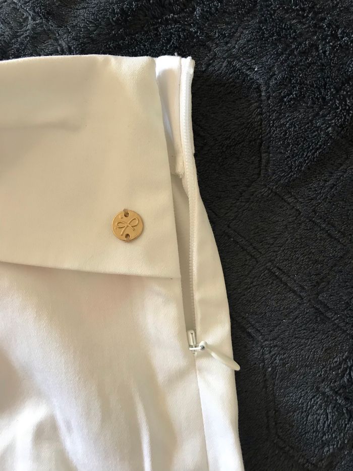 Short blanc Lili gaufrette - photo numéro 6