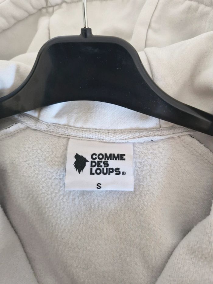 Comme Des Loups Sweat Zippé Capuche Taille S - photo numéro 3