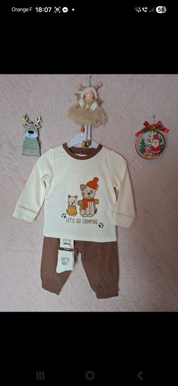 Ensemble neuf 12 mois