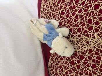 Trousse peluche ours polaire en état toujours Neuve Jamais servie nici