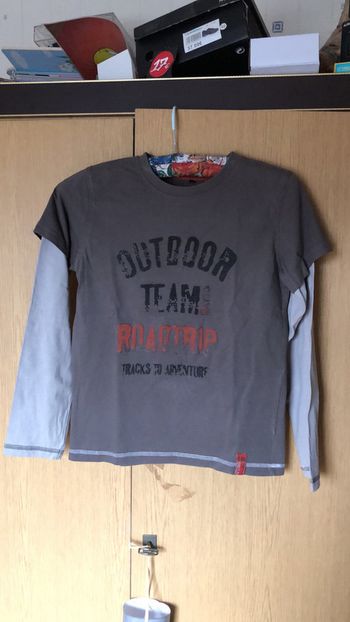 Tee-shirt manches longues garçon 10 ans