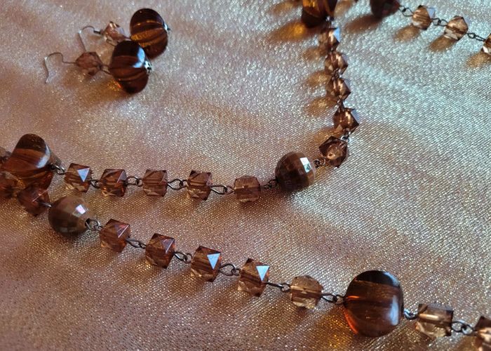 Collier + boucles fantaisie - photo numéro 5