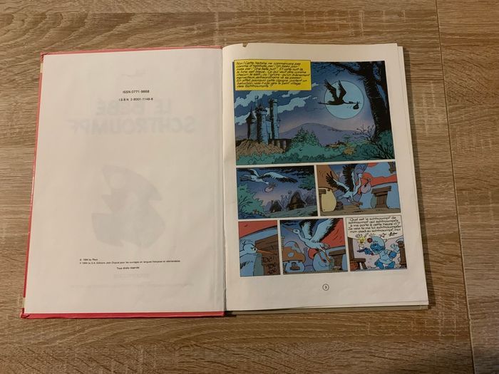 Bd le bébé schtroumpf et 3 autres histoires ( 1984) - photo numéro 7