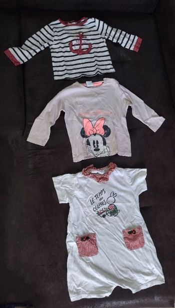 Lot vêtements fille 18 mois