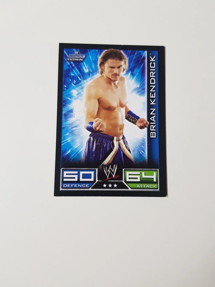 Carte Slam Attax : Smackdown Brian Kendrick