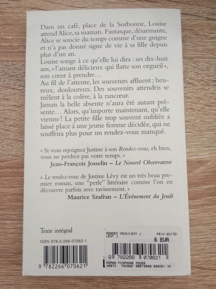 Justine Lévy - Le rendez-vous - photo numéro 2