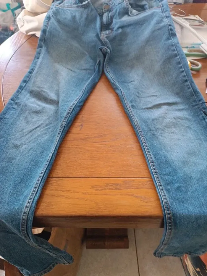 Jean slim bleu Kiabi S - photo numéro 7