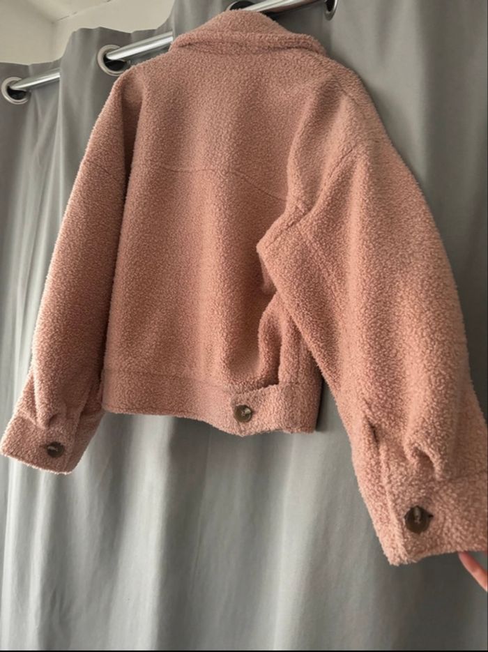 Veste rose polaire - photo numéro 2