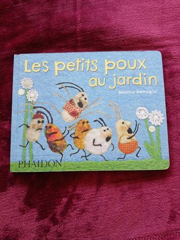 Livre les petits poux au jardin