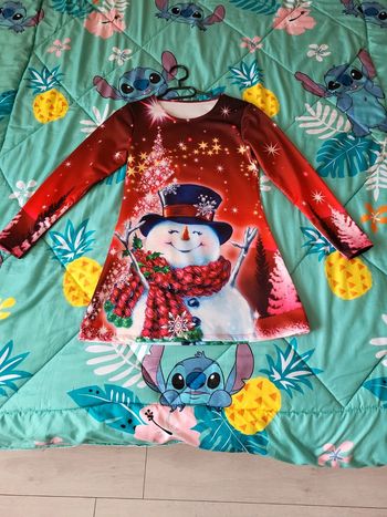 Robe bonhomme de neige 12 ans