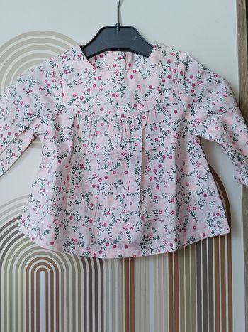 👶 Tape à l'oeil  Blouse fille 3 mois Neuve
