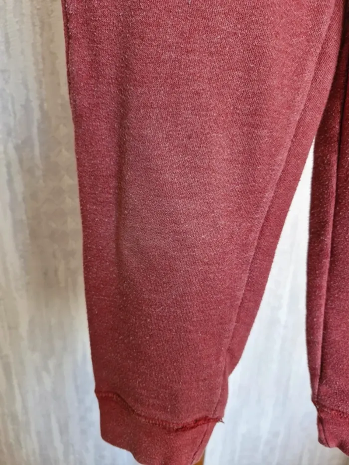 Pantalon enfant garçon 3 ans Tissaia rouge coton élasthanne - photo numéro 2