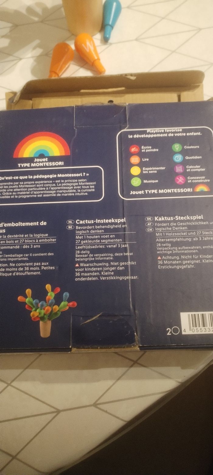 Jeux d'emboitement de cactus - photo numéro 4