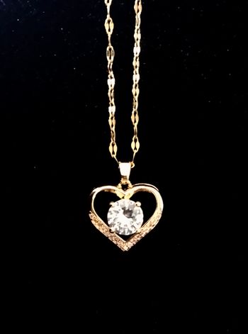 Chaîne + pendentif élégant