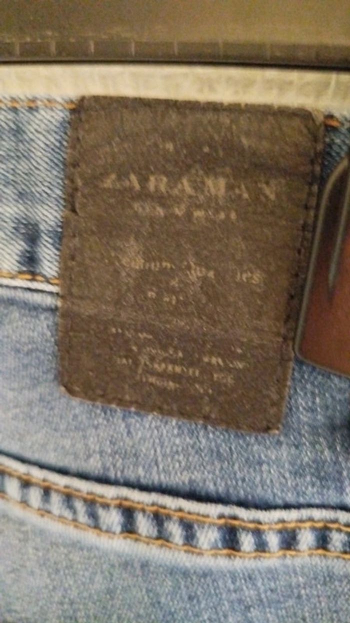 Jean homme Zara Man - T. 40 (EU) / 31 (US/MEX) - photo numéro 3