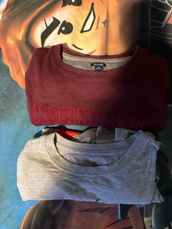 Lot pull manches longues