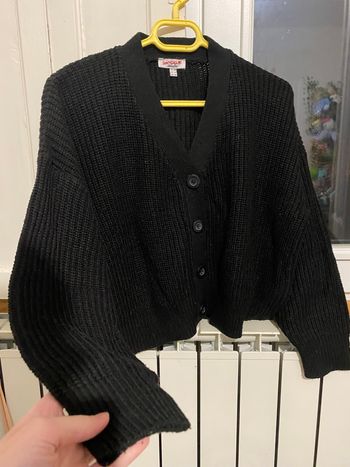 Pull en laine noir