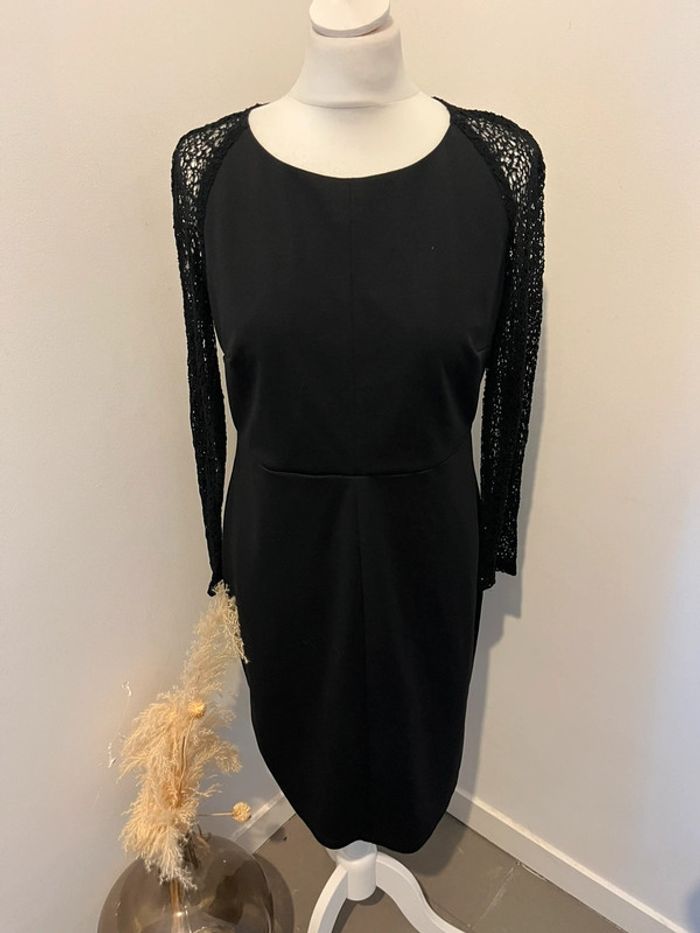 Robe noire et dentelle camaïeu S - photo numéro 6