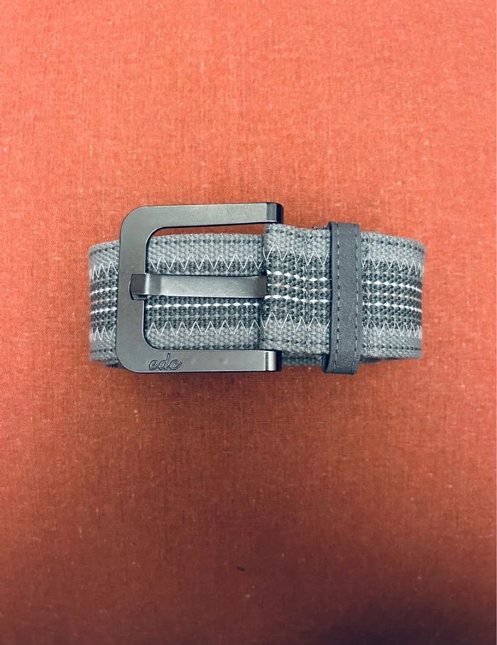 🩶Ceinture coton gris EDC by Esprit Light gray Cotton Belt🩶 - photo numéro 12