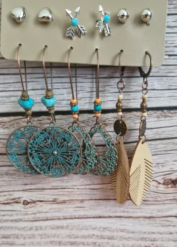 Lot boucles d'oreille
