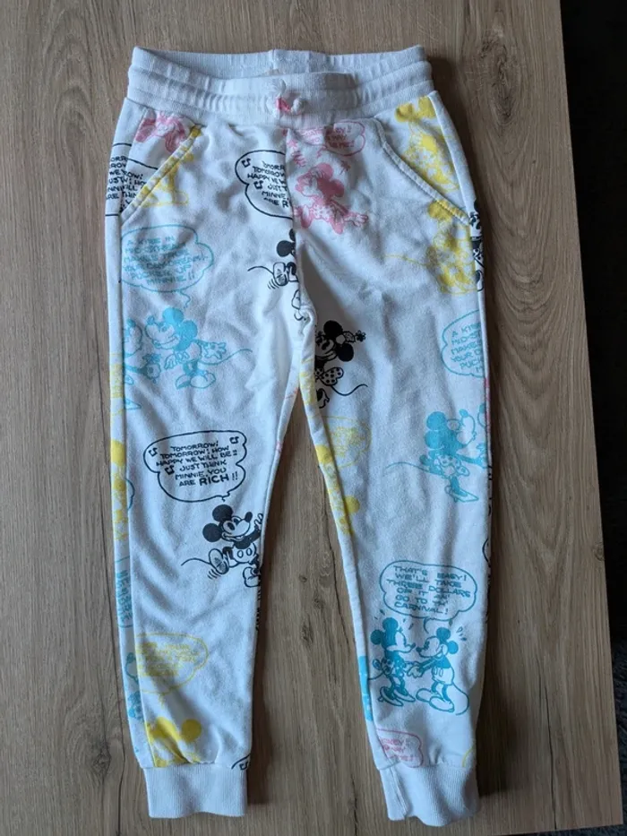 Pantalon jogging mickey Zara