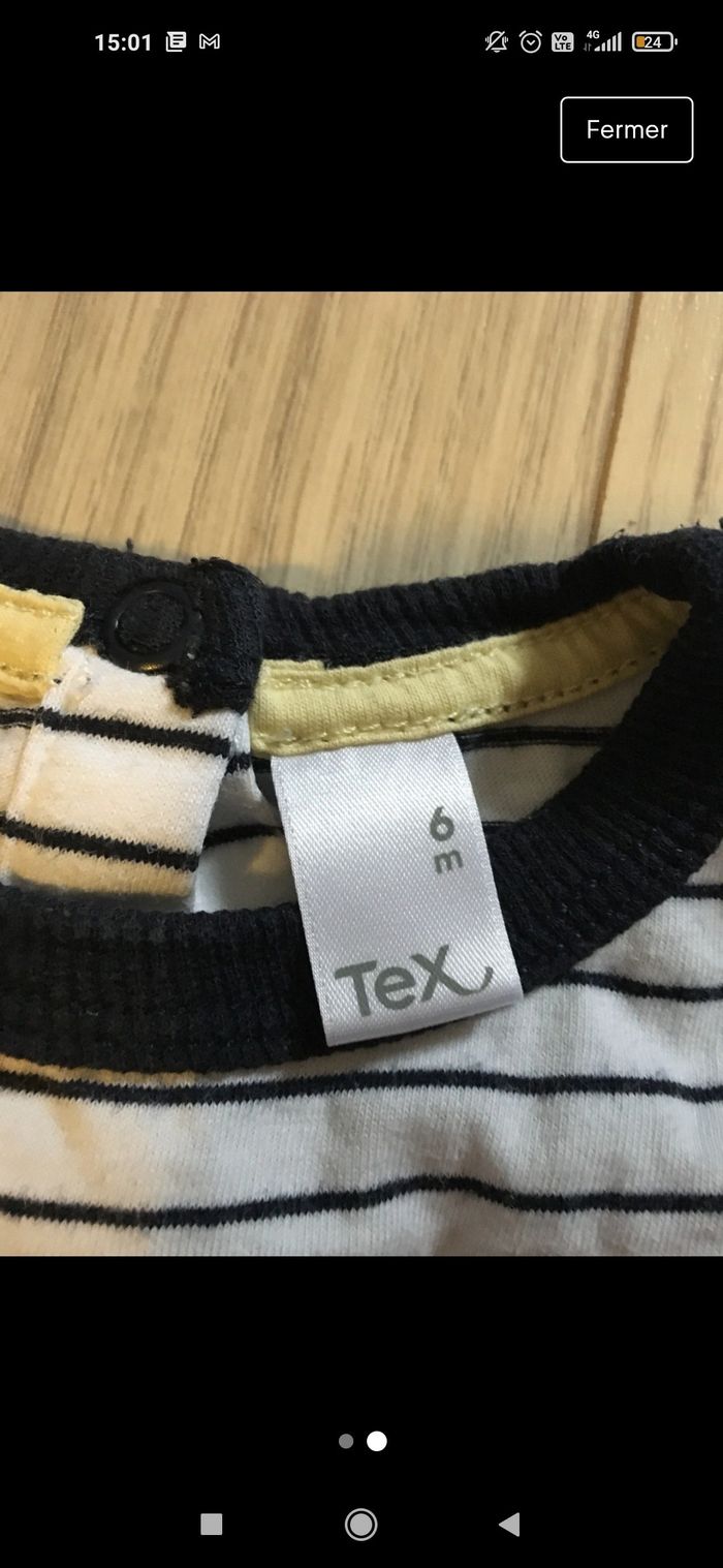 T-shirt Tex 6 mois - photo numéro 2