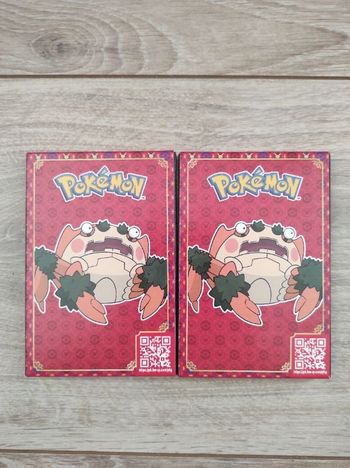 Boîte avec cartes Pokémon craparoi A