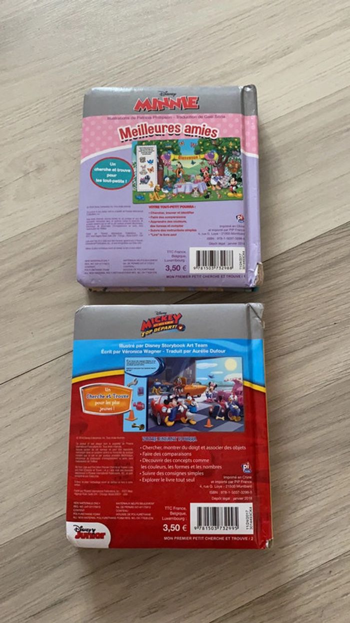 Lot 2 livres Disney - photo numéro 2