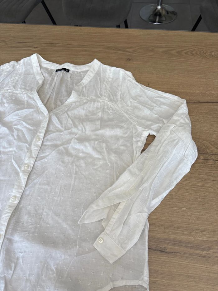 Chemise manche longue blanche - photo numéro 2