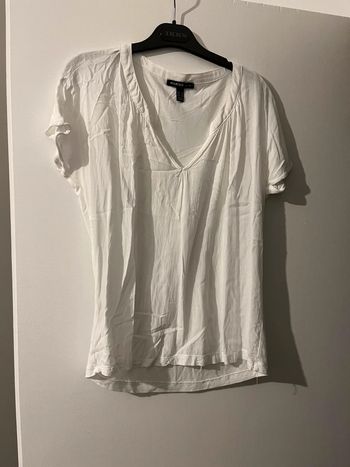 T shirt mango blanc