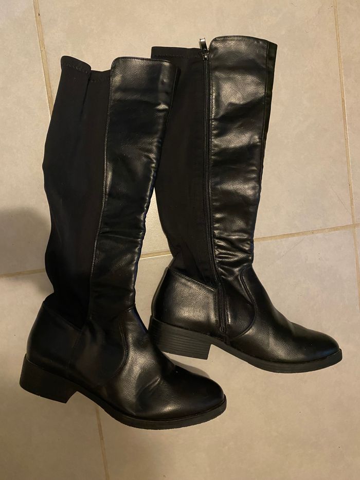 Bottes noir 39 - photo numéro 2