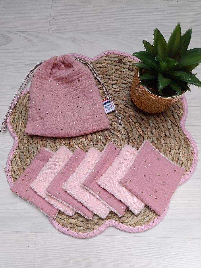 Pochon + 7 lingettes lavables