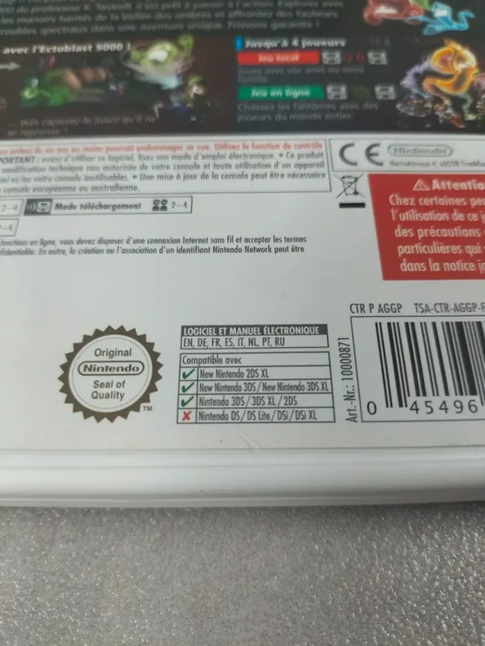 Jeu Nintendo 3DS – Luigi’s Mansion 2 (Nintendo Selects) - photo numéro 3