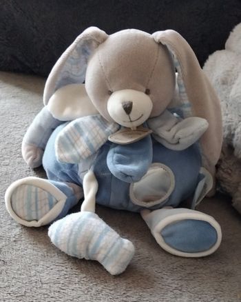 Doudou et compagnie- doudou peluche boule chien d activités