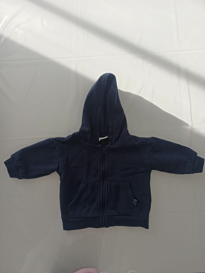 Veste sweat bébé 6 mois