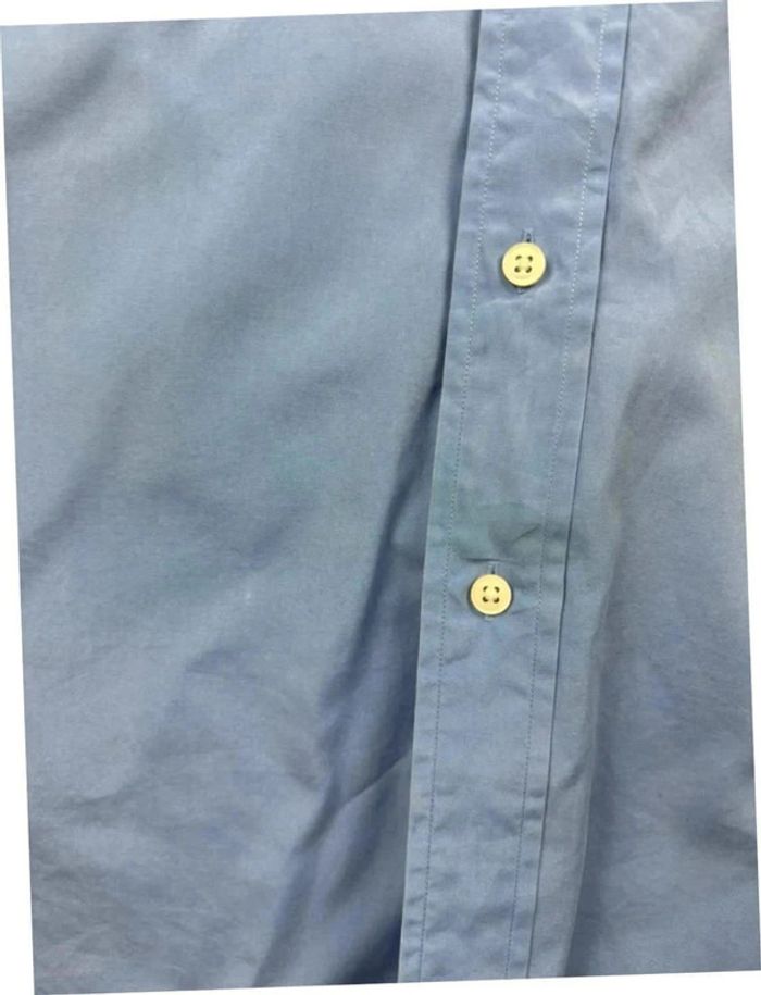 Chemise shirt Ralph Lauren bleu clair old money taille L - photo numéro 8